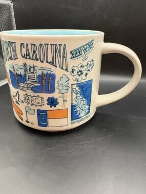 North Carolina Starbucks Mug 2019 Ceramic Coffee Cup Been There Series